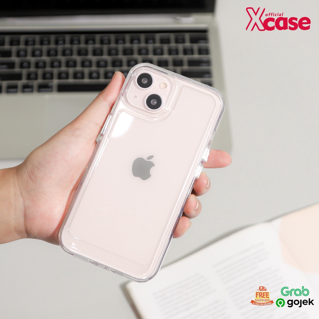 Clear GenSpace Full Cover for iPhone 7 8 PLUS XR X XS Max / 11 Pro Max / 12 Pro Max / 13 Pro Max / 14 Plus Pro Max