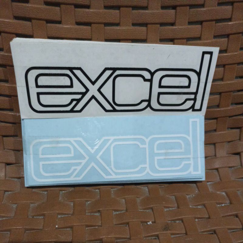stiker tepong vespa excel setara original dan motor