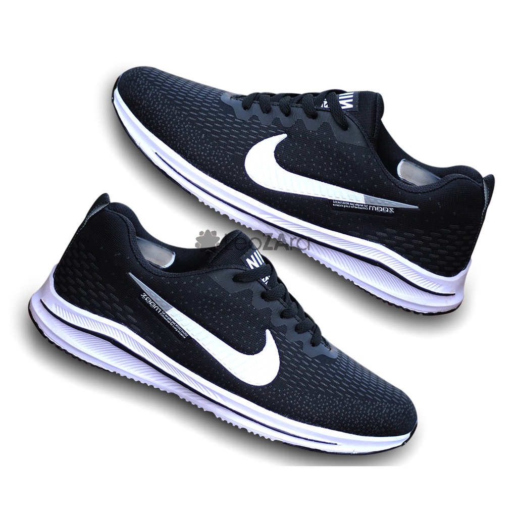 Sepatu Olahraga Pria Running Outdoor Sporty Nike Zoom Flyknit
