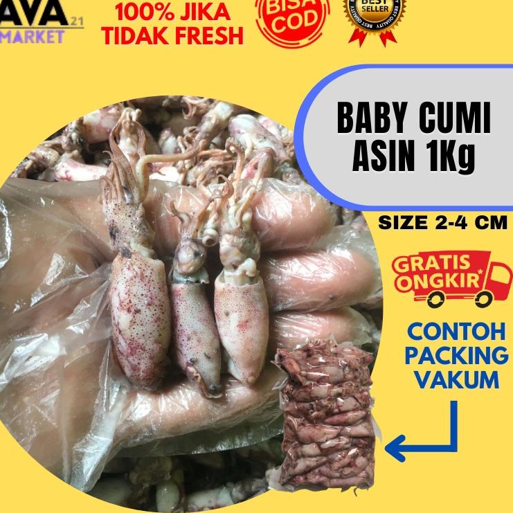 

➲ Baby Cumi Asin Baby Fresh 1KG Ω