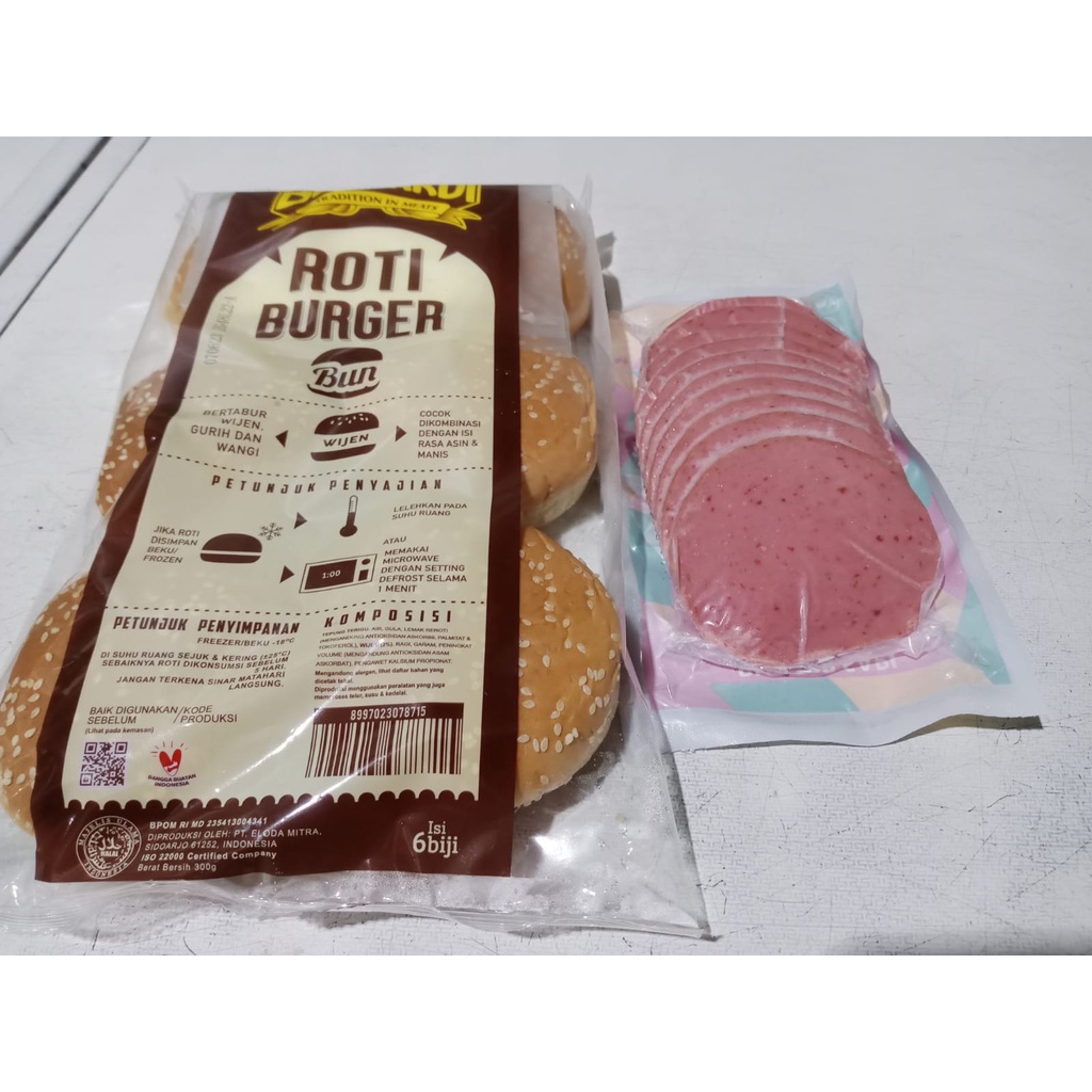 

Paket Burger Bernadi Wijen + Daging