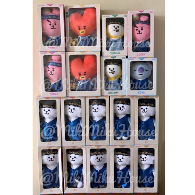 ADA RJ BT21 HANBOK BAG CHARM GANTUNGAN BABY DOLL ORI OFFICIAL KOREA BTS CUSHION CASE LINE STORE KEY 