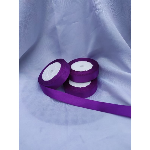 

pita satin 2cm ungu