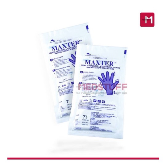 Sarung Tangan Steril Maxter Handscoon Steril Maxter