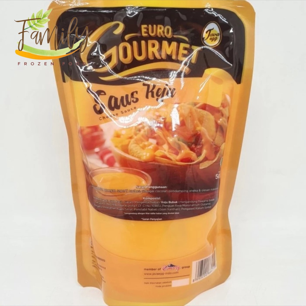 

Euro Gourmet Saus Keju 500gr Frozen Food Grosir