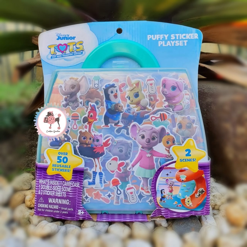 

Disney T.O.T.S Puffy Sticker Playset