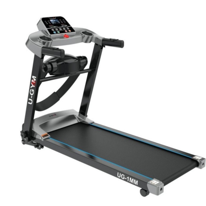 Treadmil Elektrik U-Gym 2Hp Alat Fitnes Olah Raga Lari
