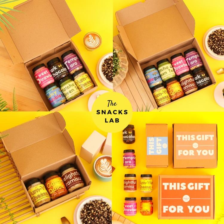 

11.11 Promo >> HAMPERS CRUNCHY CHOCO JAR by SnackLab Gift Box Souvenir Parcel/ Ulang Tahun Birthday Wisuda Wedding