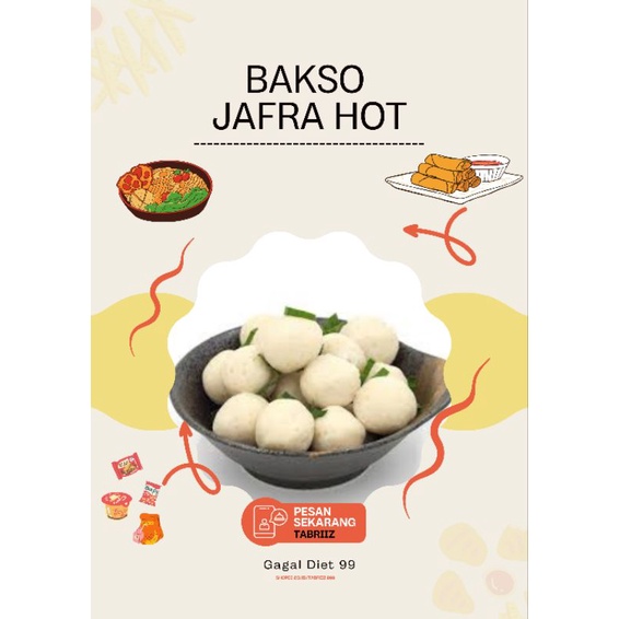 

❤️TABRIIZ❤️ PENTOL IKAN JAFRA HOT 1KG