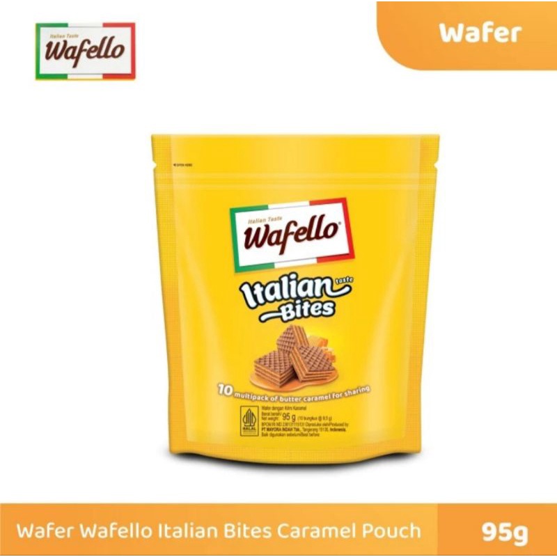 

Wafello Italian Bites Caramel Pouch