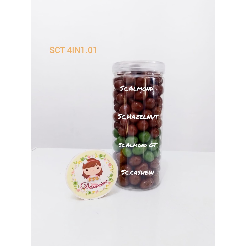 

.SCT 4IN1 Tabung XXL 4IN1 - Paket Aneka Coklat Scandia Hampers Parsel (SCP)