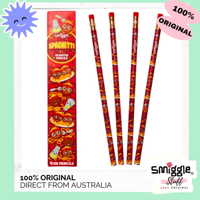

Original SMIGGLE Scented Pencil Pack - Pensil Wangi