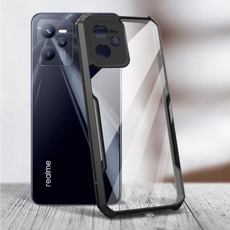 Softcase Realme 10 4G / Realme 9 4G / Realme 9 5G / Realme 9 Pro 5G / Realme 9 Pro Plus 5G / Realme C15 / Realme C31 / Realme C35 Casing Clear Armor Bumper Transparant ShockProof Soft case