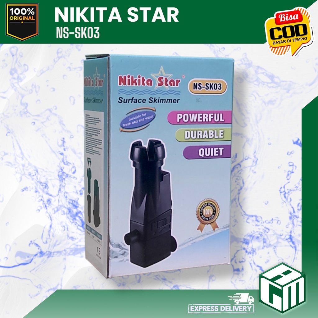 NIKITA STAR NS SK 03 SK03 SURFACE SKIMMER PROTEIN SKIMER AQUARIUM LAUT