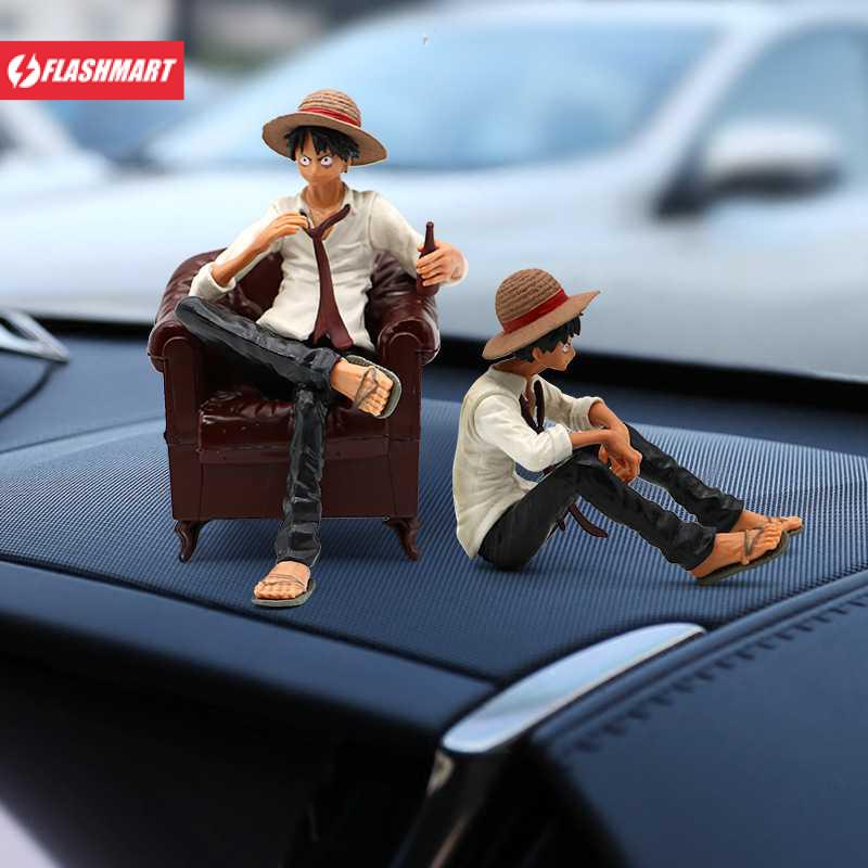 Flashmart Apaffa Action Figure One Piece Model Luffy Sitting on Sofa 1 PCS - AP2