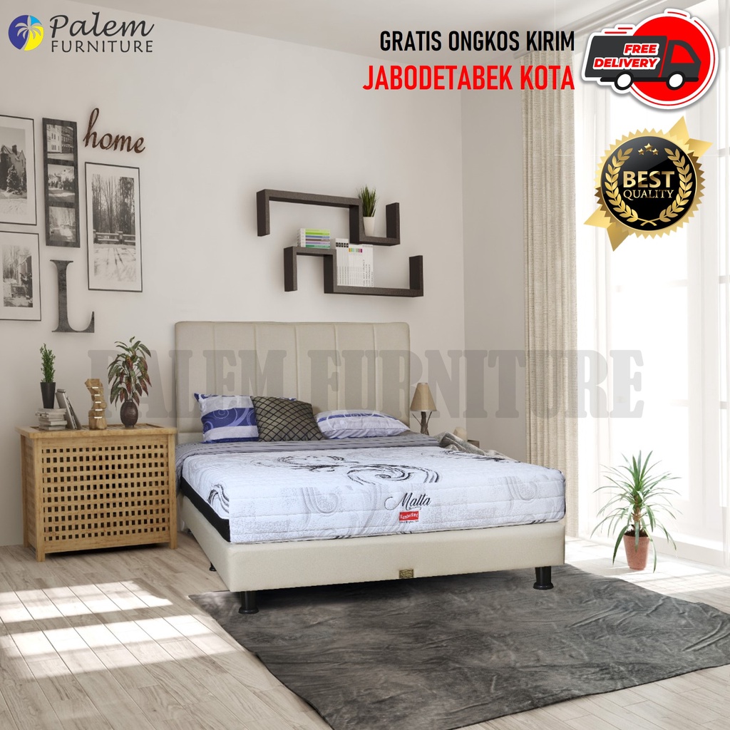 KASUR SPRINGBED MALTA SLUMBERLAND || MATRASS FREE DIVAN & SANDARAN