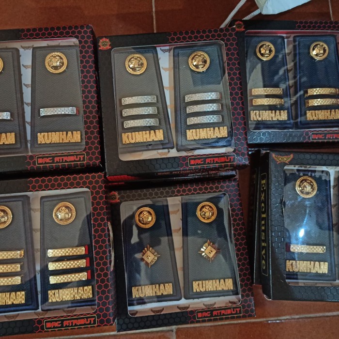 

Pangkat Pdh Kemenkumham Bordir Star Seller