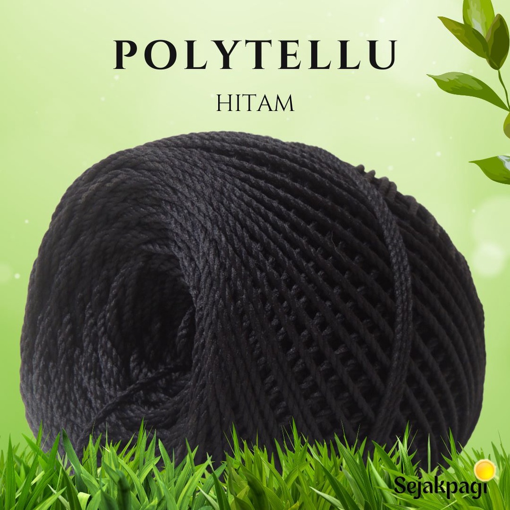 Benang Rajut Polykilap D27 Premium Polyester Polytellu Benang Poli