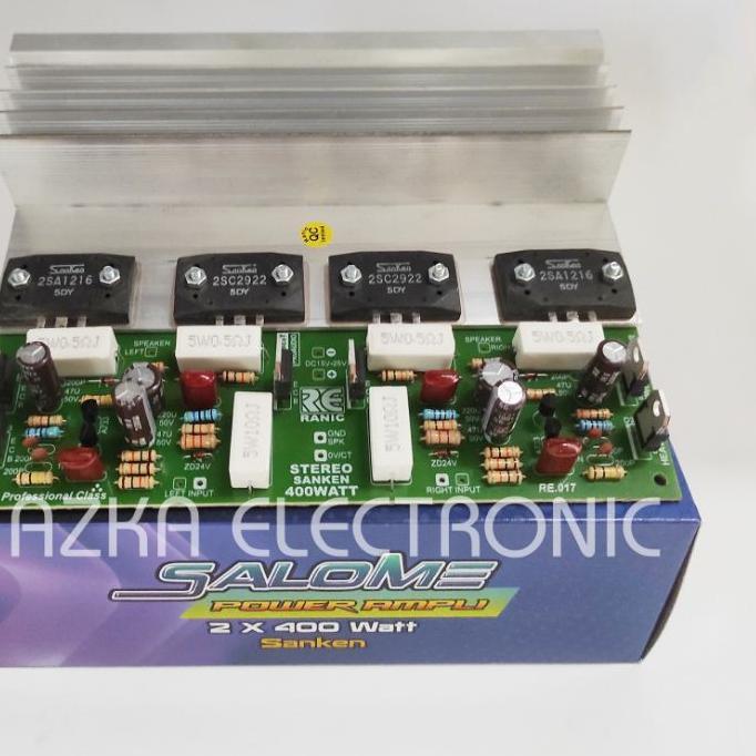 ✩ Kit Power Amplifier Sanken Stereo W ✽