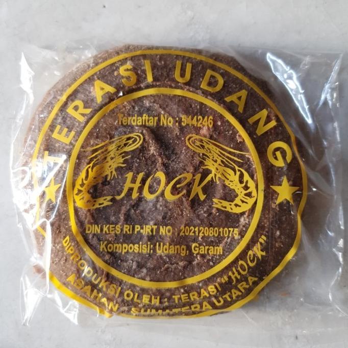 

Terasi Hock Udang Medan Asahan sumatera utara / Belacan 200 gram