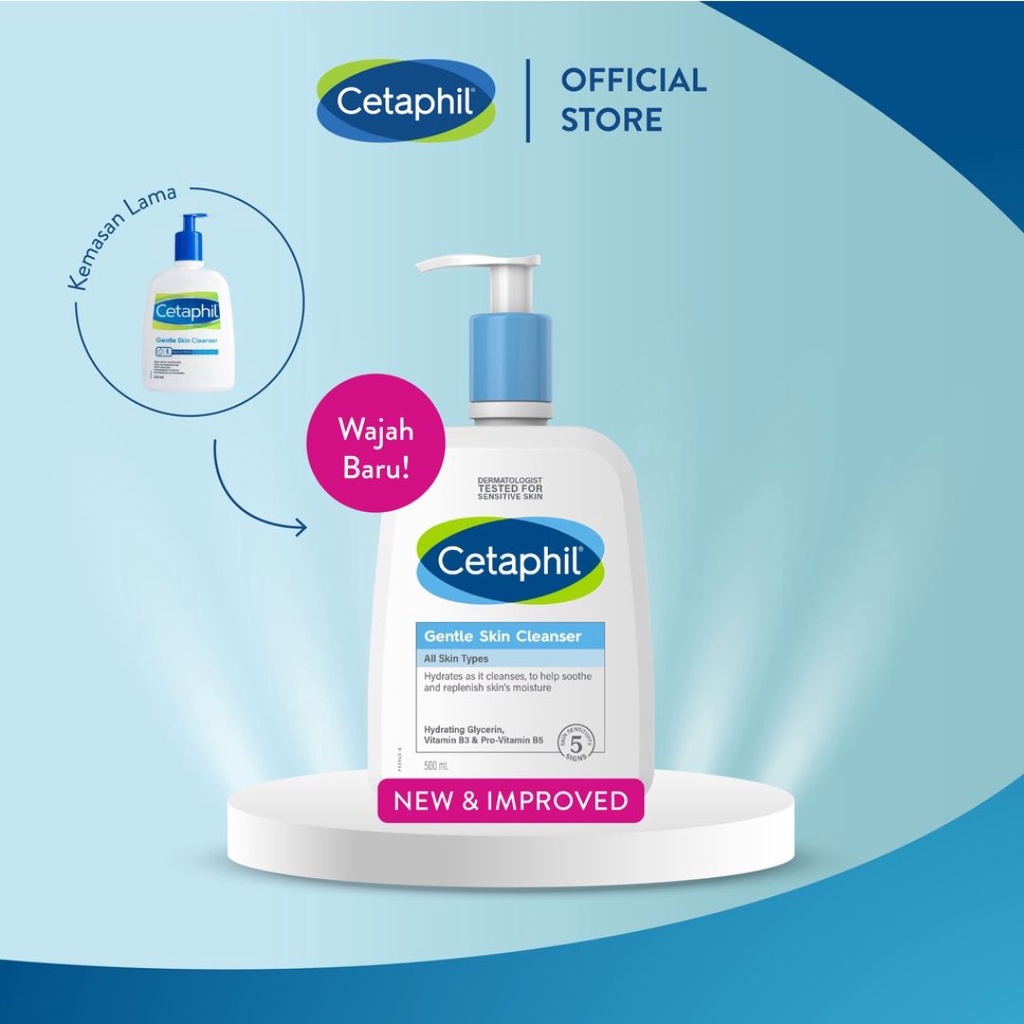 [BPOM] CETAPHIL Gentle Skin Cleanser 500 ML