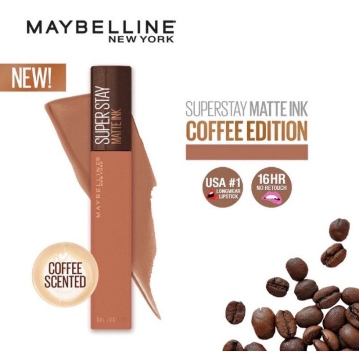 Maybelline Super Stay Matte Ink Coffee Edition