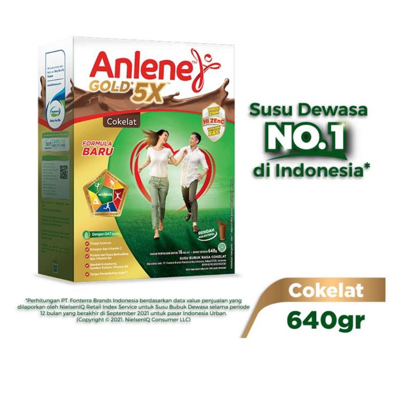 

anlene gold coklat 640gram