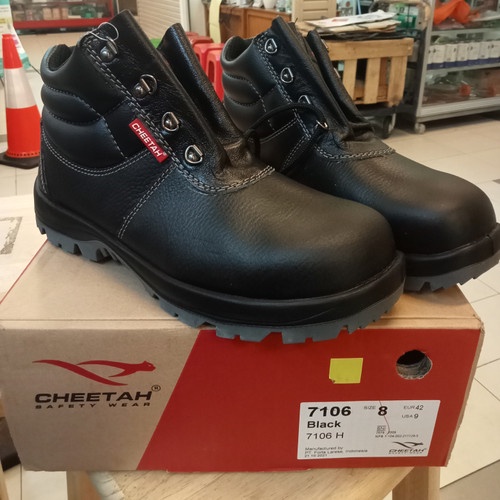 SEPATU SAFETY CHEETAH 7106H / SEPATU SAFETY PRIA/ SEPATU SAFETY / SEPATU PROYEK / JUAL SEPATU CHEETA