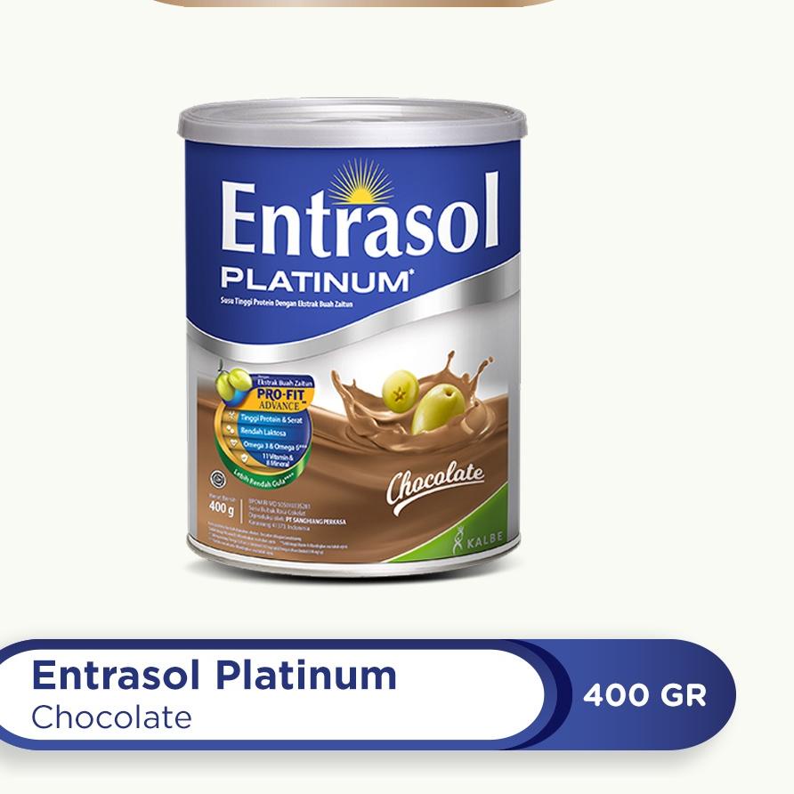 

♪ ENTRASOL PLATINUM CHOCOLATE 400 G ♦