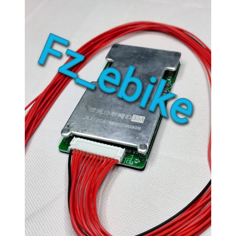 Bms 13s 35A baterai Lithium 48v
