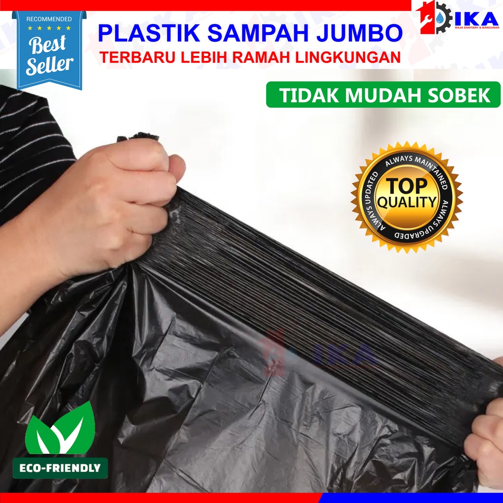 ( Ready Stock / harga 1 pack) HD sampah | Kantong Plastik Sampah Hitam - Trash Bag/Trashbag - Tempat Sampah Plastik kantong plastik sampah trash bag hitam 60 x 100 / 90 x 120 jumbo kuat anti bau