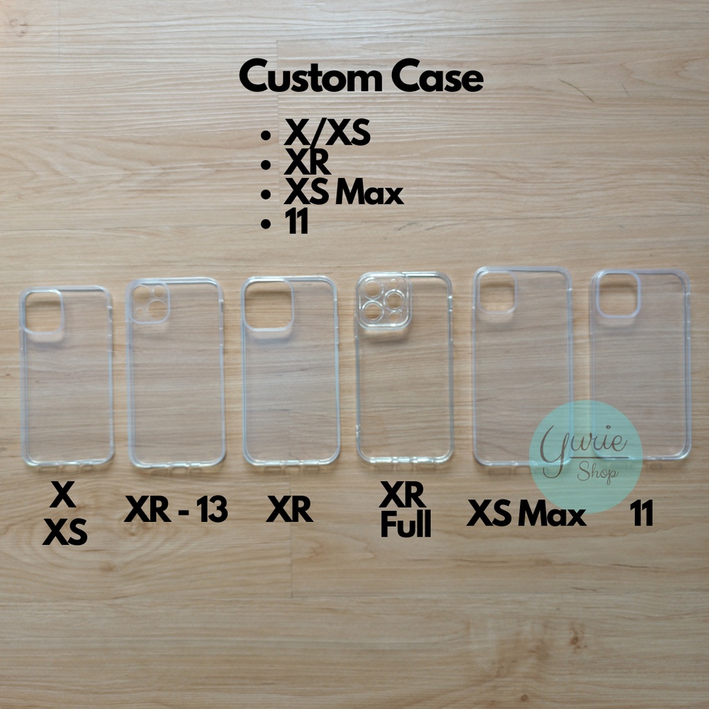 Silikon Custom Soft Case Housing X XR XS Max 11 to Series 12/13/14/15/16
