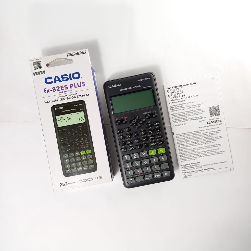 

Calculator / Kalkulator Casio FX-82ES PLUS 2nd Edition