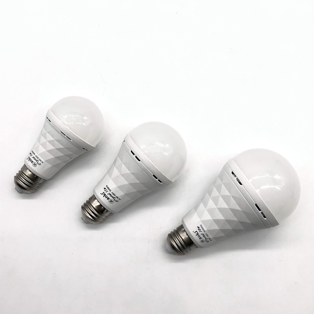 Aoki Lampu Bohlam Led Ac/Dc New Crystal Darurat Emergency Lamp