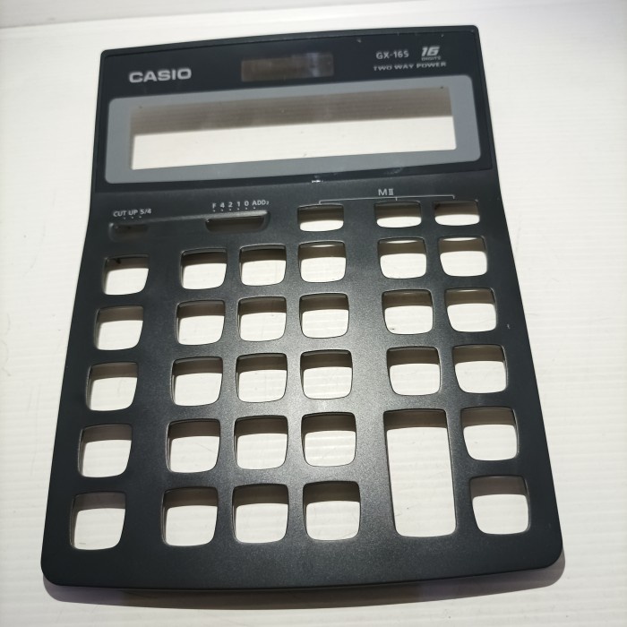 

```````] CASING DEPAN CALCULATOR KALKULATOR CASIO GX-16S GX 16 S 16 DIGIT ORI
