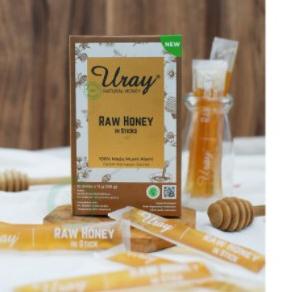 

♠ URAY SACHET - Honey & Ginger RAW HONEY IN STICK 120GR ❅
