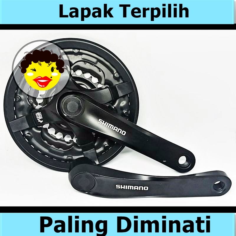 Gir Gear Crank Sepeda Shimano FC TY501 42T Sepeda murah