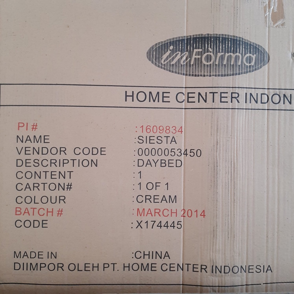 Informa Kasur 90 x 200 x 20 / Informa Sleep 90 x 200 x 20 / Daybed + kasur Informa