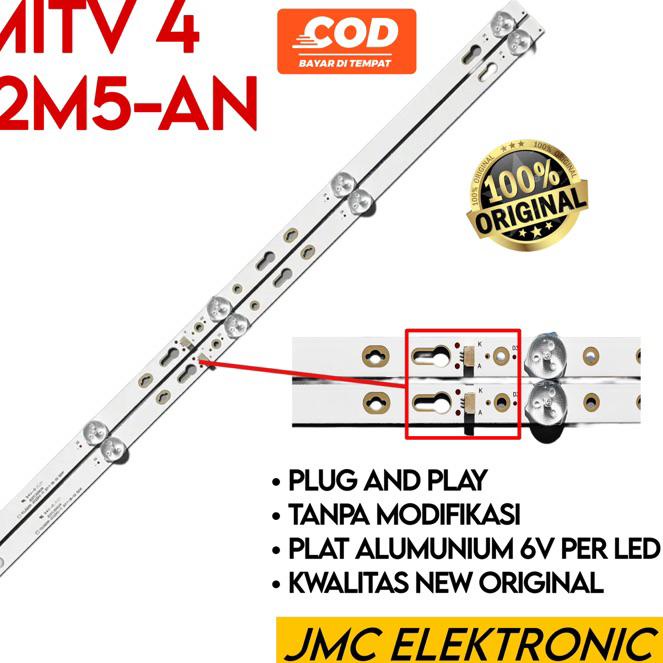➨ BACKLIGHT TV LED XIAOMI MI TV 4 L32M5-AN L32M5AN L-32M5AN 5K 6V 32 INC INCH 32IN ☃