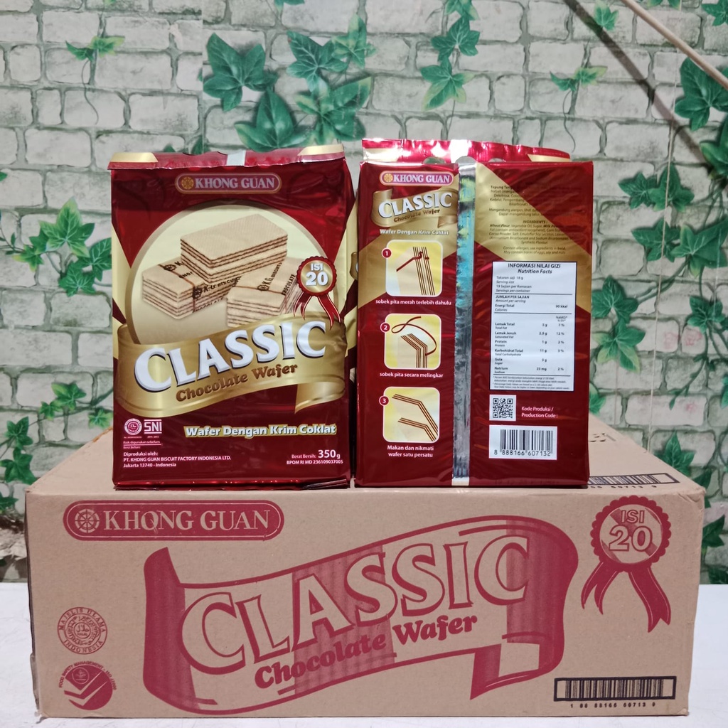 

Wafer Classic Khong-Guan 350gr