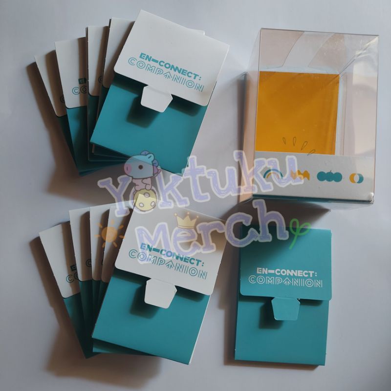 Ready Stock Official Envelope En-Connect Companion Trading Card Set Enhypen (packing)