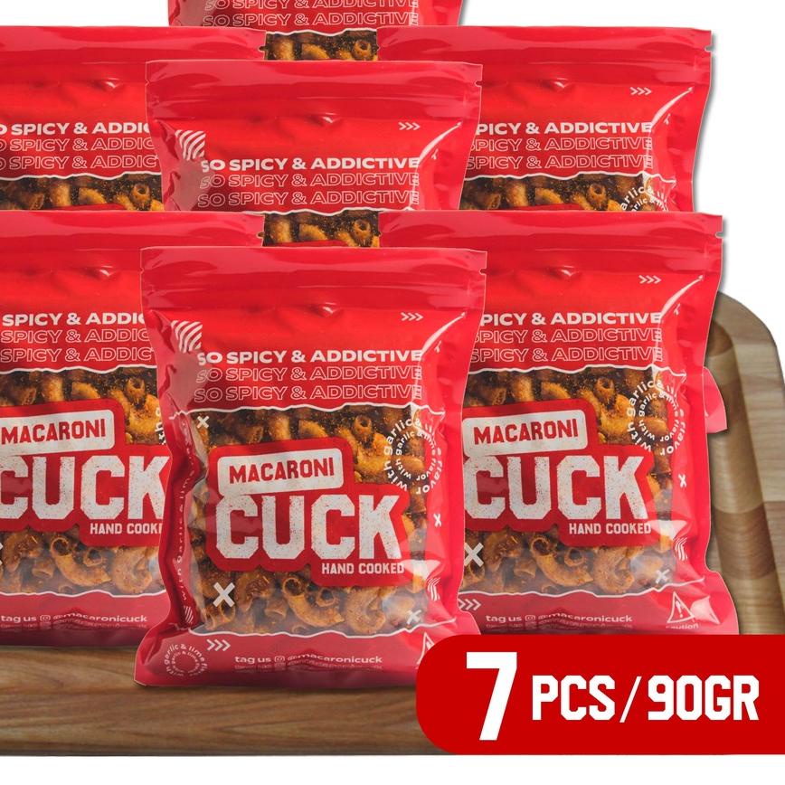 

✬ Makaroni Uril Daun Jeruk Cuck 7 Pcs Kemasan Reguler 80gr Makanan Ringan Jajanan Snack Cemilan Nagih ➼
