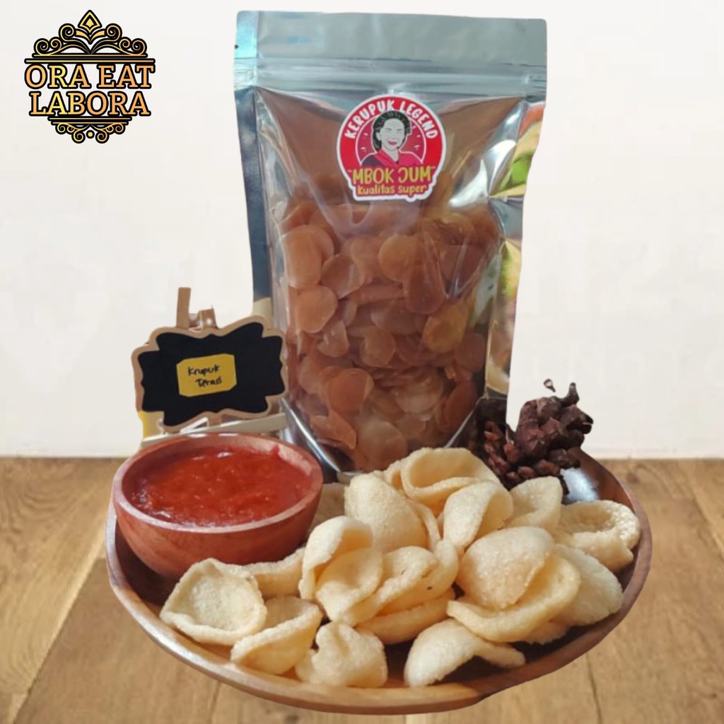 

Kerupuk Mentah Krupuk Kering Kerupuk Terasi Krupuk Terasi Jadul Kualitas Premium - Ora Eat Labora
