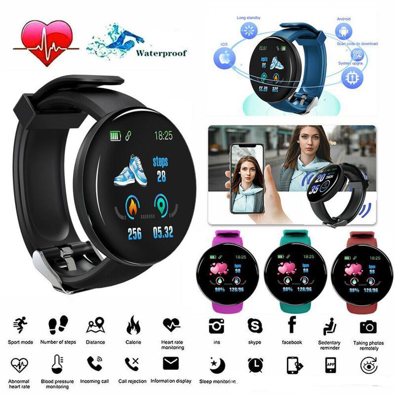 smartwatch sport fitness tracker / Jam Tangan Fitnes / D18