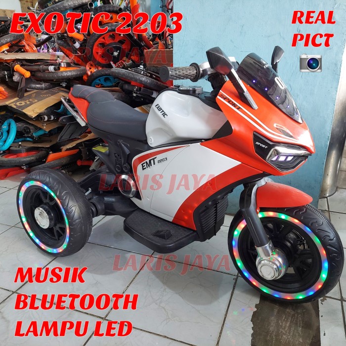 MOTOR AKI NINJA ANAK , MOTORAN AKI ANAK , MOTOR MAINAN ANAK NINJA 2203 TERBARU