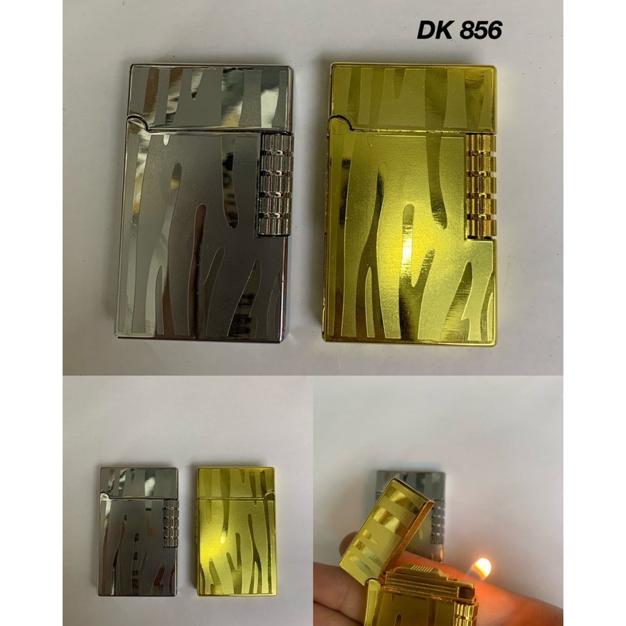 Korek Api Dupont Api Gas Dikang Lighter Motif Fire Api DK-856 4039