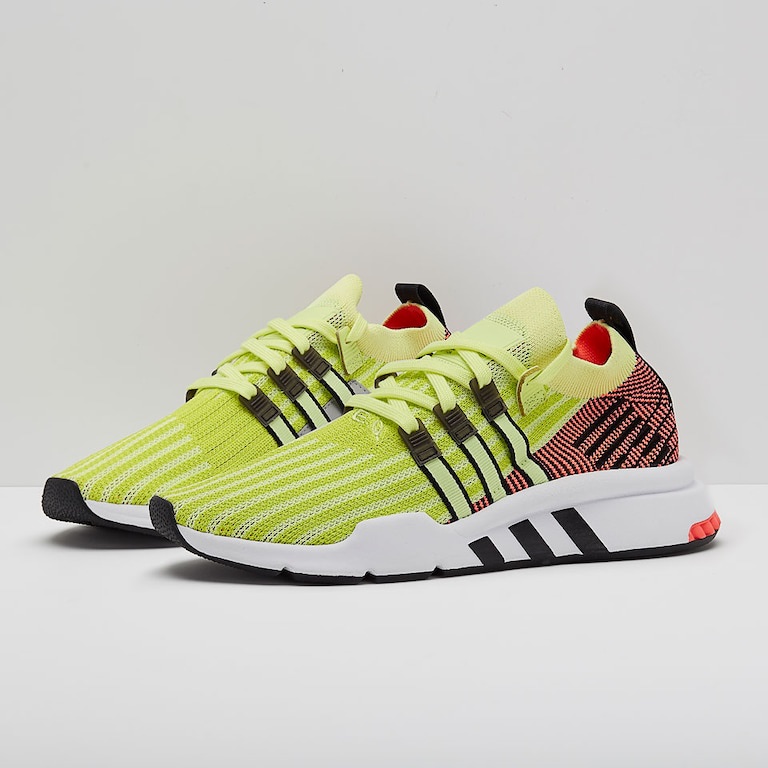 Sneakers Adidas EQT Support Mid ADV Primeknit Glow/Core Black/Turbo Original BNIB