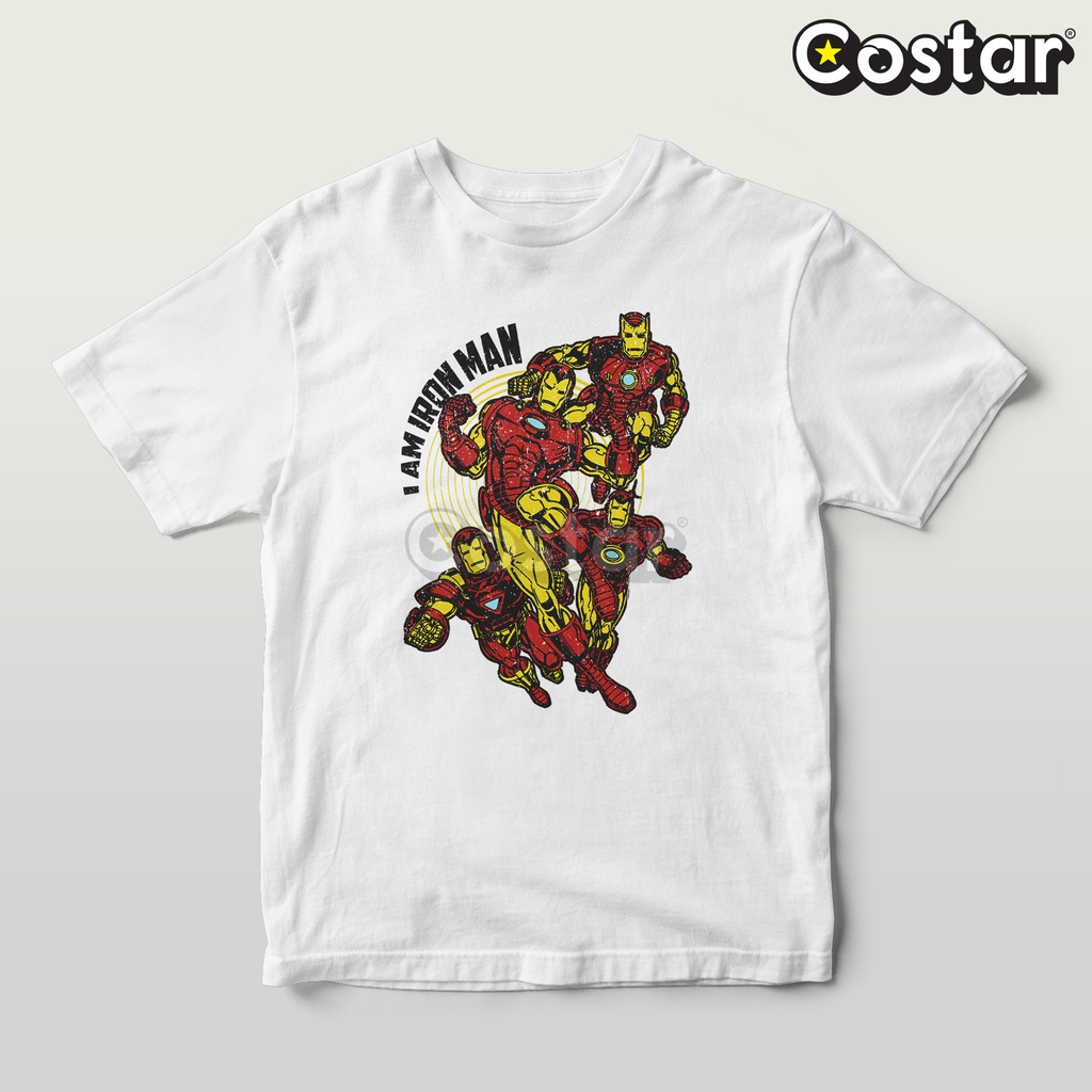 Kaos Costarstore - I'am Iron Man Vintage Comic - Iron Man