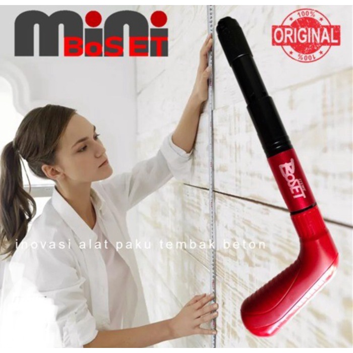 Hotgun Boset Mini Paku Beton Tembak Ramset Hardcase - Itewe