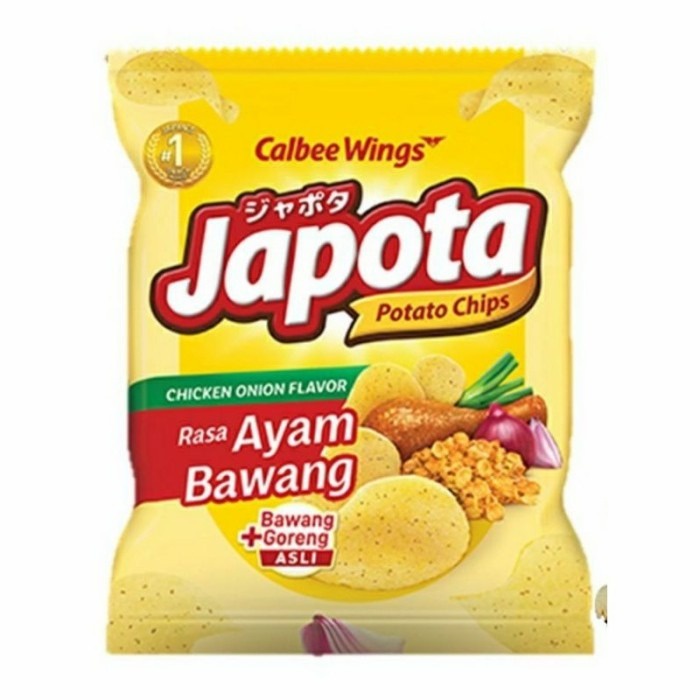 

JAPOTA POTATO CHIPS AYAM BAWANG PCK 68GR